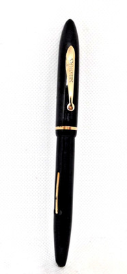 Sheaffer Vintage  Black Lever Fill Fountain Pen--working--fine