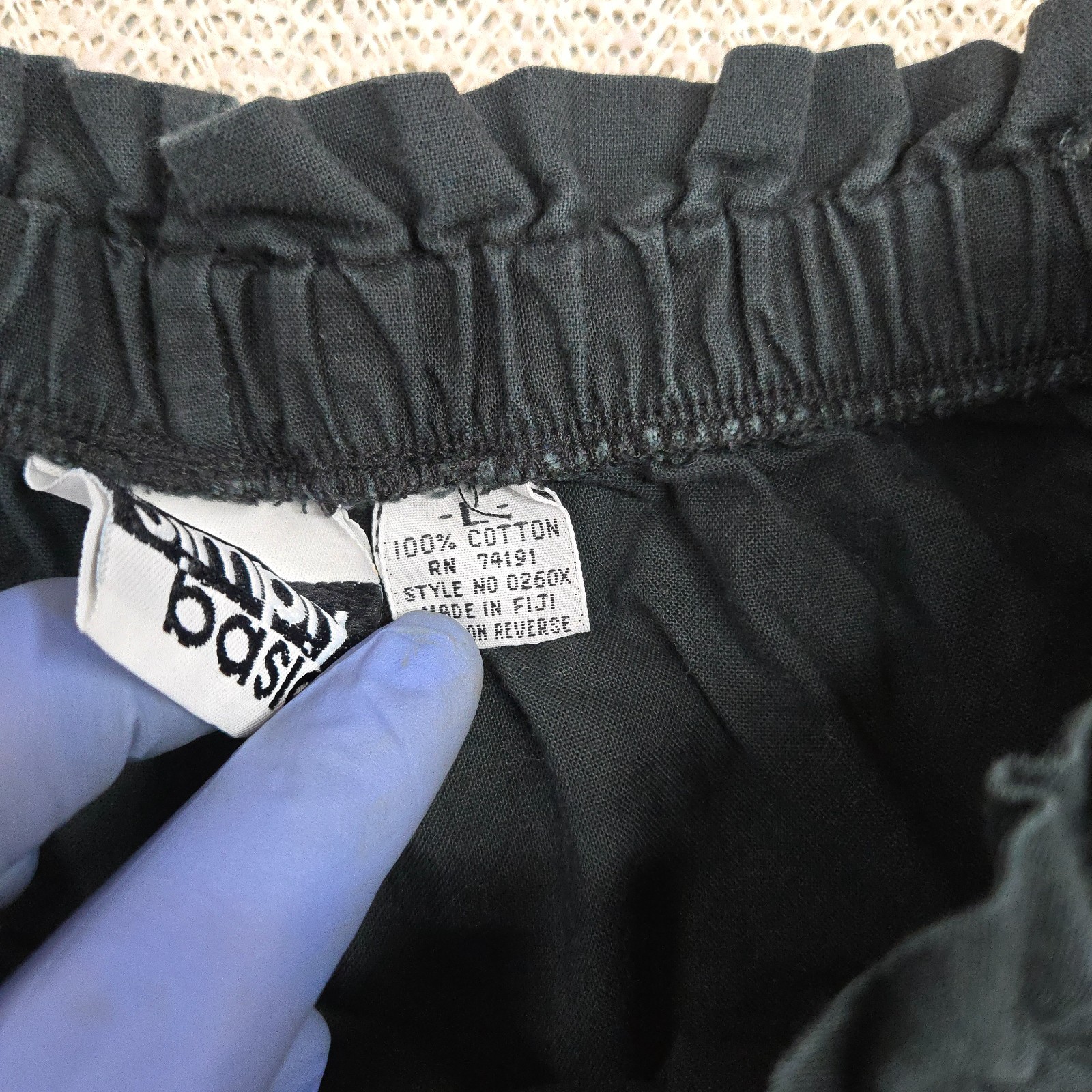 Simply Basic Shorts Womens Large Black Stretch El… - image 6