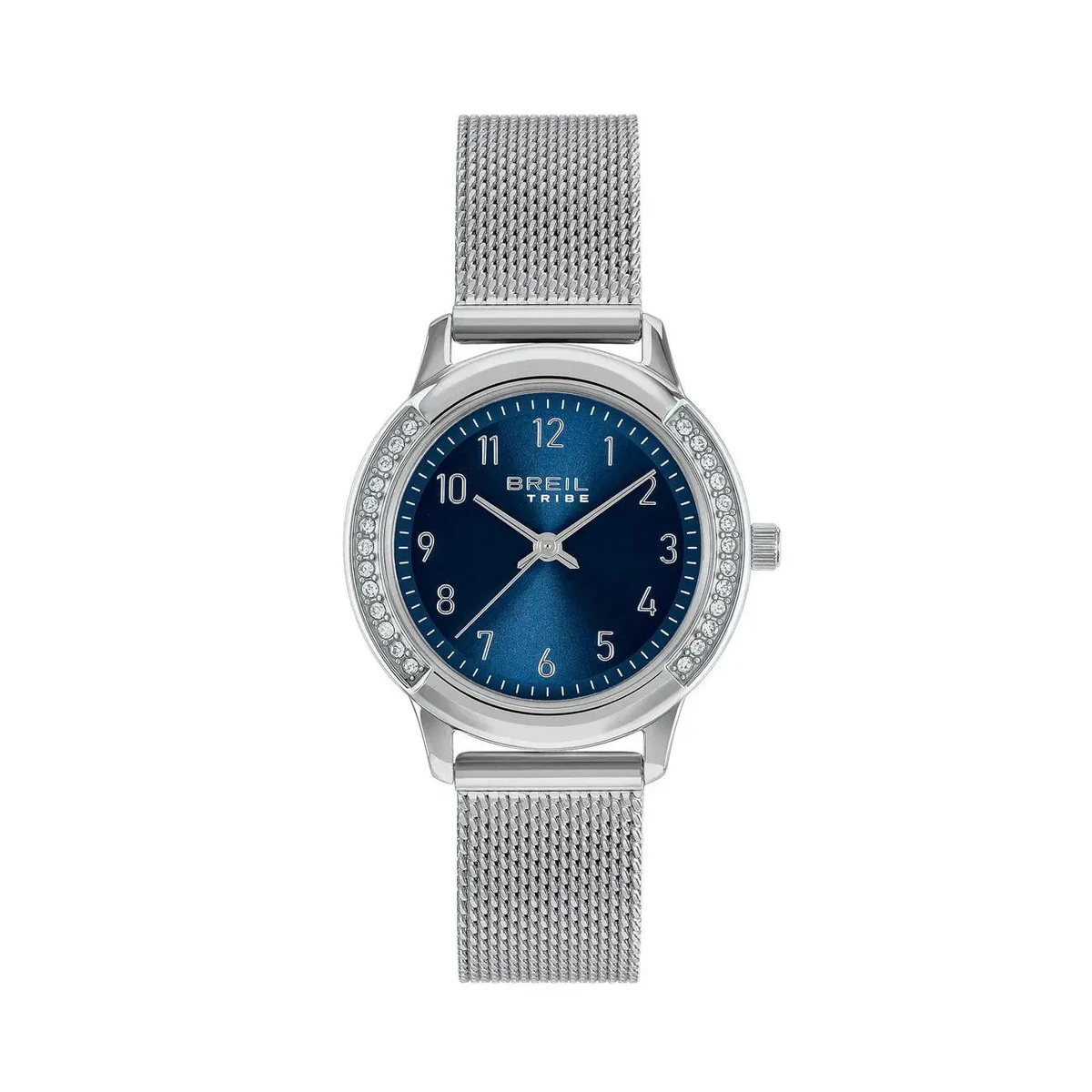Orologio cronografo uomo Breil Captain EW0693 acciaio fondo grigio e blu