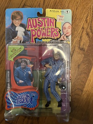 NEW McFarlane Toys Austin Powers Movie Action Figure Voice Chip