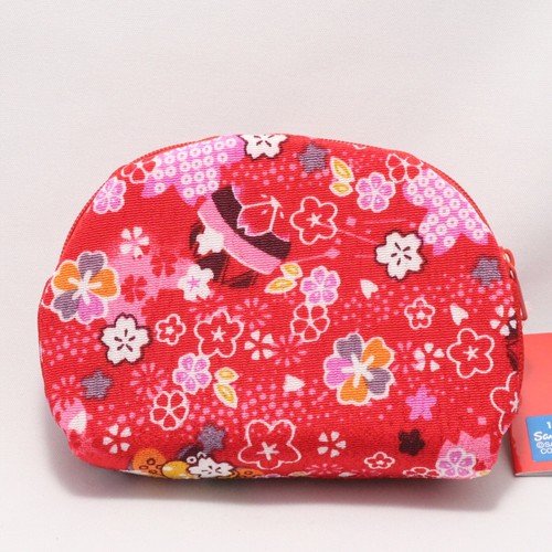 Hello Kitty Cute Kawaii Compact Pouch Chirimen Crepe Kyoto Japan A - Picture 2 of 9