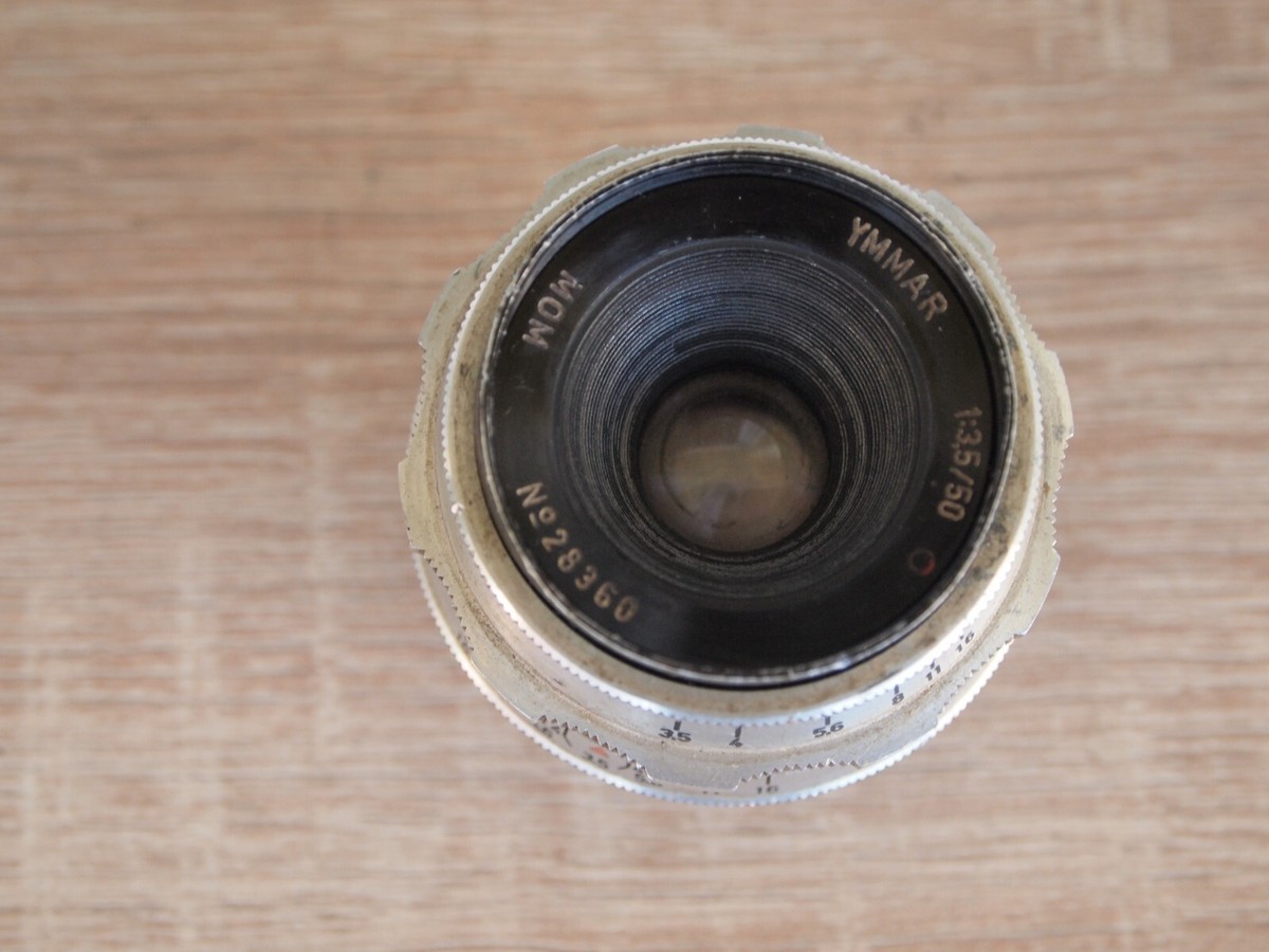 Lens Hungary MOM Budapest Ymmar 3,5/50mm, US DUTIES INCLUDED | eBay