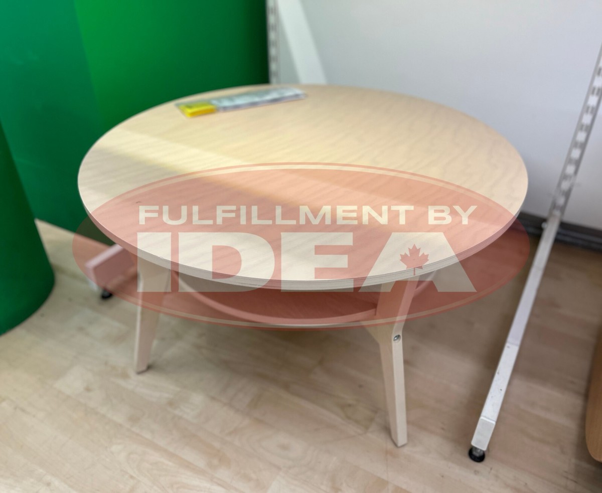 New IKEA JAKOBSFORS Oak Veneer Coffee Table Side Table 905.001.21