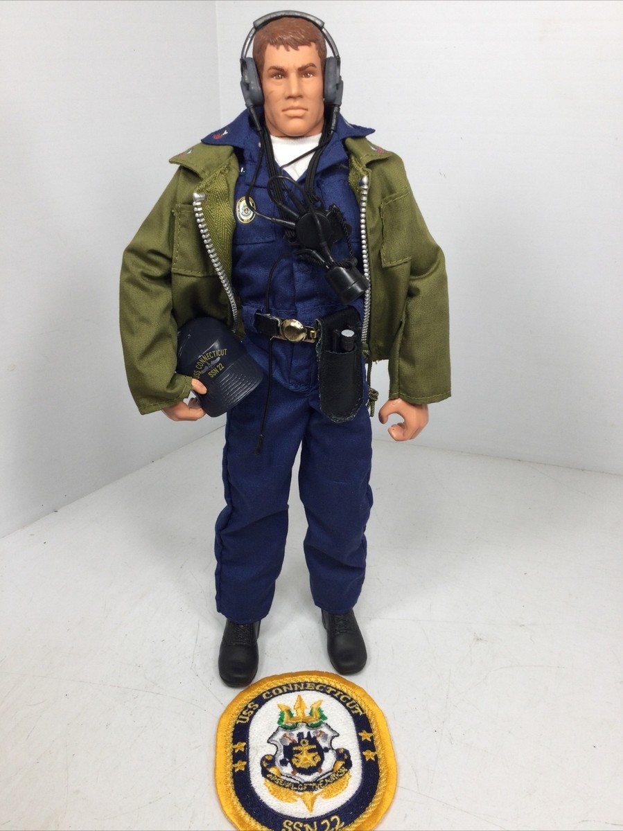 1/6 HASBRO GI JOE US NAVY MODERN SUBMARINE CREWMAN USS CONNECTICUT