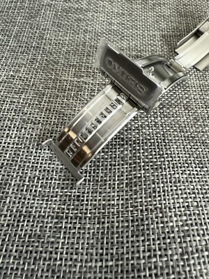 NEW SEIKO original buckle clasp MARINEMASTER SBDX001 SBDX017 18mm
