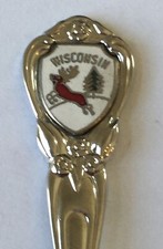 Wisconsin Vintage Souvenir Spoon Collectible
