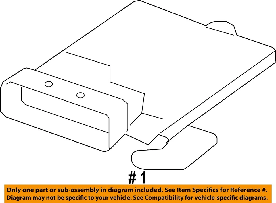 Used Active Suspension Control Module fits: 2010 Gmc Yukon Suspension rear frame - Image 4 of 4