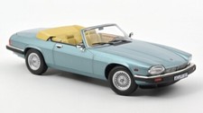 Diecast Vehicles 1:18 Scale Norev Jaguar XJ-S Convertible Blue