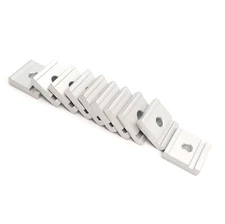 Lot of 10 Dorner 204566 Clip Mounting Module, Hardware For Conveyors