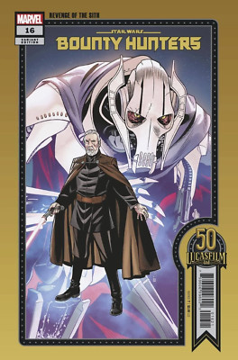 Star Wars Bounty Hunters #16 Sprouse Lucasfilm 50Th Variant Marvel Comic Book