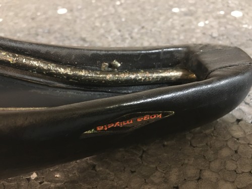 Retro road Selle San Marco ERGO leather saddle for Koga Miyata - Picture 10 of 12