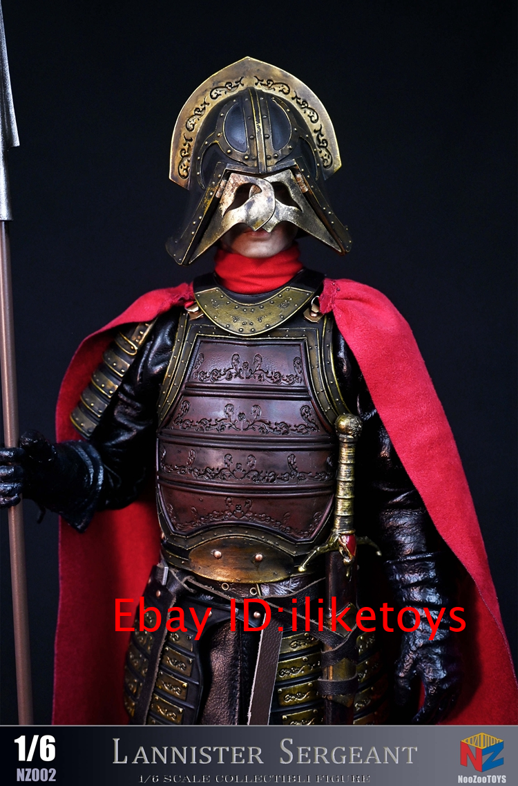 NOOZOOTOYS 1/6 ラニスター 兵 NOOZOOTOYS 1:6 Lannister Sergeant Action Figure with Die