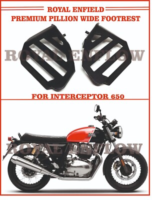 Royal Enfield Premium Pillion Wide Footrest for Interceptor 650 - Exp Ship