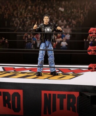 スポーツ WWE WCW Elite Ultimate Ring + Bischoff Amazon.com: Mattel WWE Ultimate Edition WCW Monday Nitro Ring with