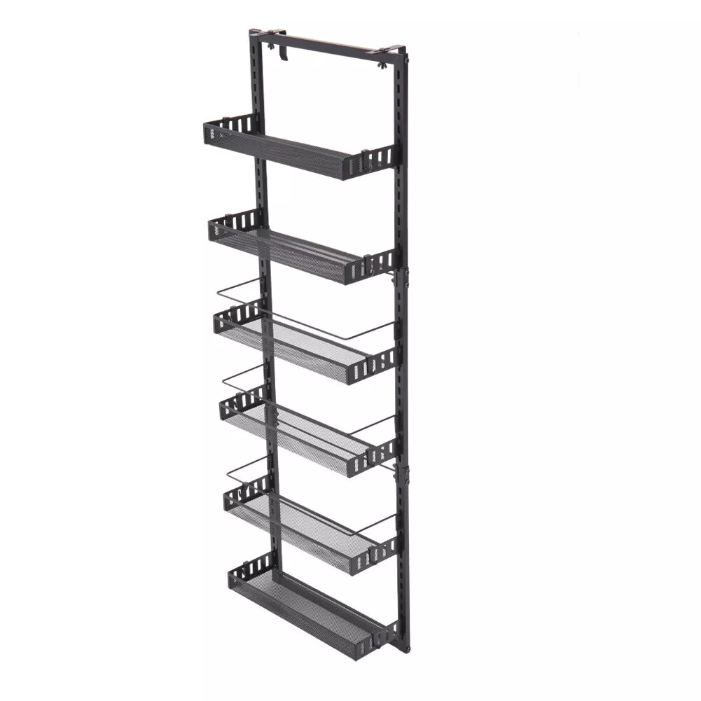 Over The Door Spices Rack Wall Hanging Bathroom Shower Caddy Organizer Rack UK