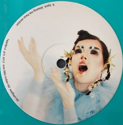 Björk Blissing Me Maxisingle 12" UK 2018 vinilo aqua color - Picture 4 of 6
