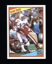 1984 Topps Football #355 FRED DEAN - SAN FRANCISCO 49ers