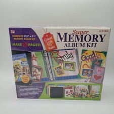Super Memory Album Kit Scrapbooking