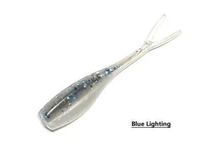 Crappie 2"soft lure/ 2"fluke/2"baby shad 20/Per Bag