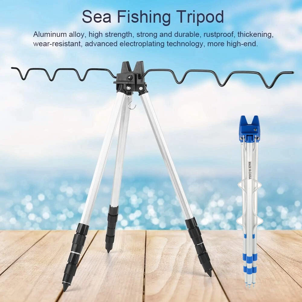 Kit Trépied Universel DEXTER 2026 Avec Supports Cannes - Pour Parker NGT VMO Etc., Couleur Silver/black