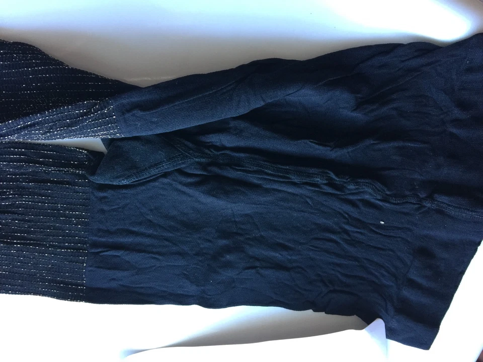 NUEVAS Medias Medias Medias Brillantes Brillantes Brillantes Rayas Fiesta Negras Foto 4 de 4