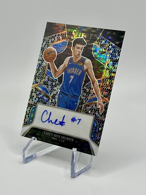 Chet Holmgren Panini Select FOTL Black Snakeskin 1/1 AUTO Rookie