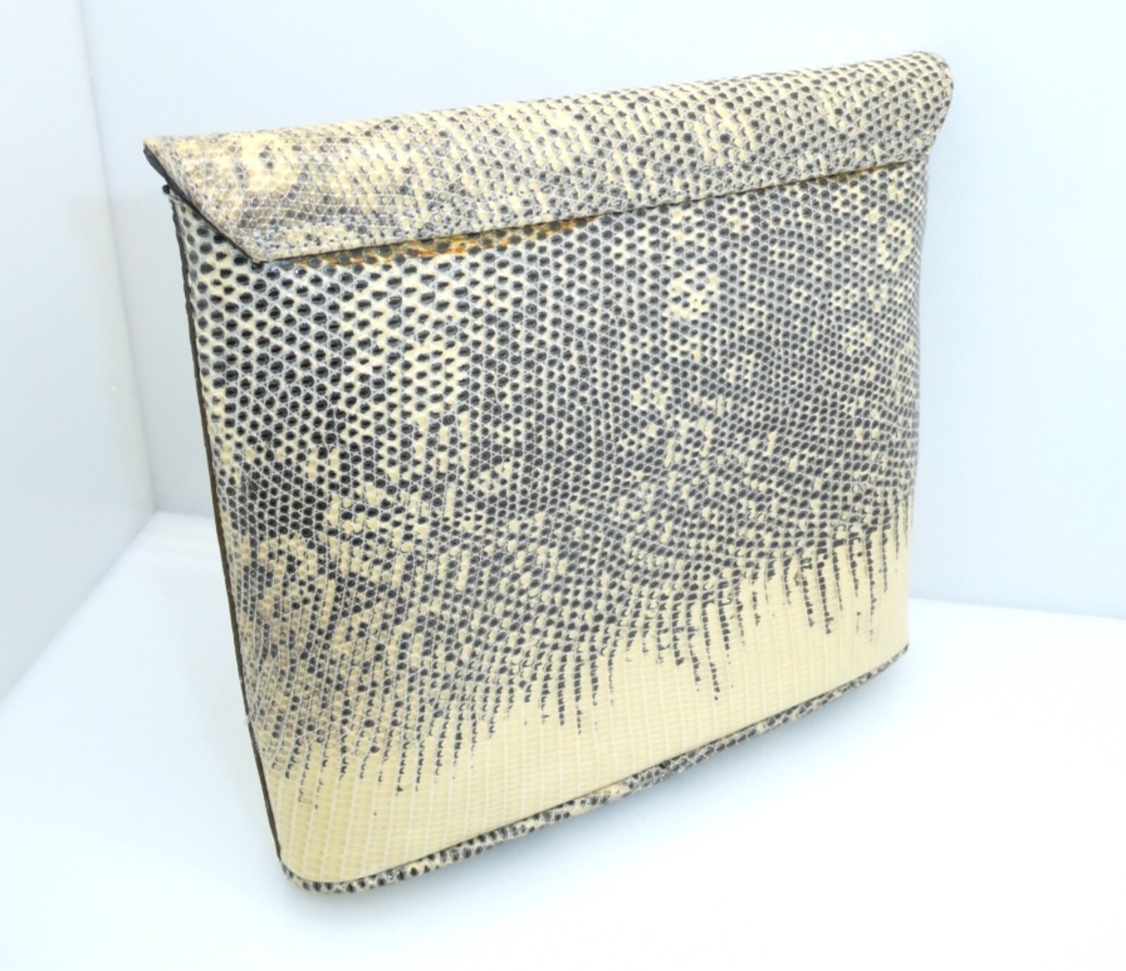 Vintage Maxima Genuine Python Snakeskin Ladies Ha… - image 2