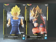 Anime Dragon Ball Z Goku Son Vegeta Grandista Super Saiyan set of 2