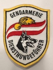 Gendarmeriepatch Gendarmerie Diensthundeführer