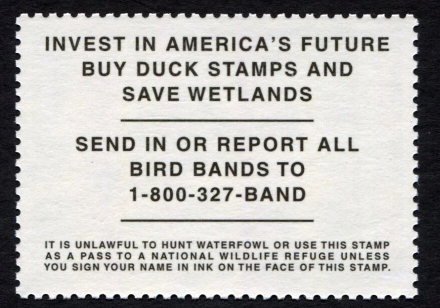 RW69 VF-XF MNH 2002 Black Scoters US Federal Duck Stamp Migratory Waterfowl - Image 3 of 3