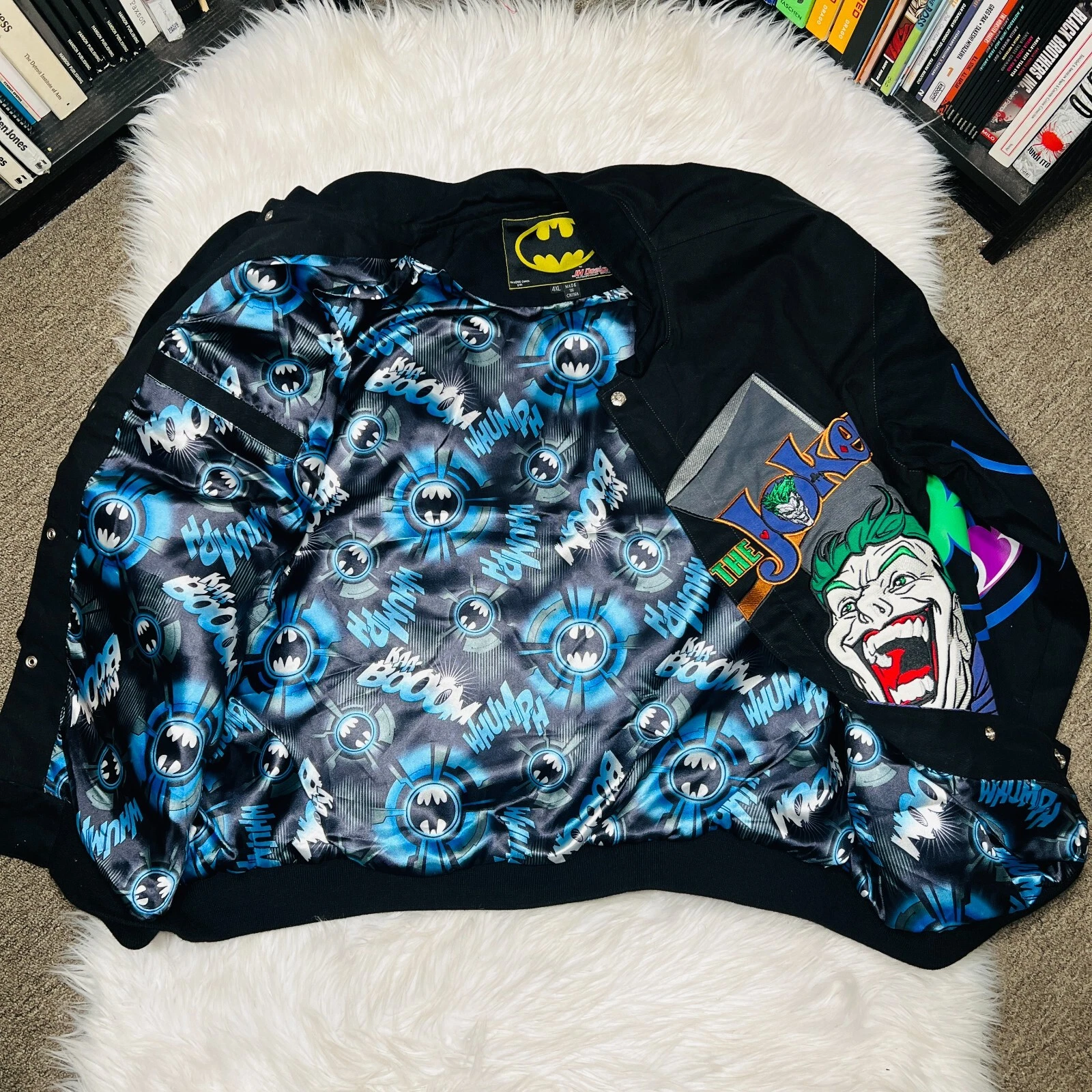 VINTAGE THE JOKER  JACKET DC COMICS BATMAN