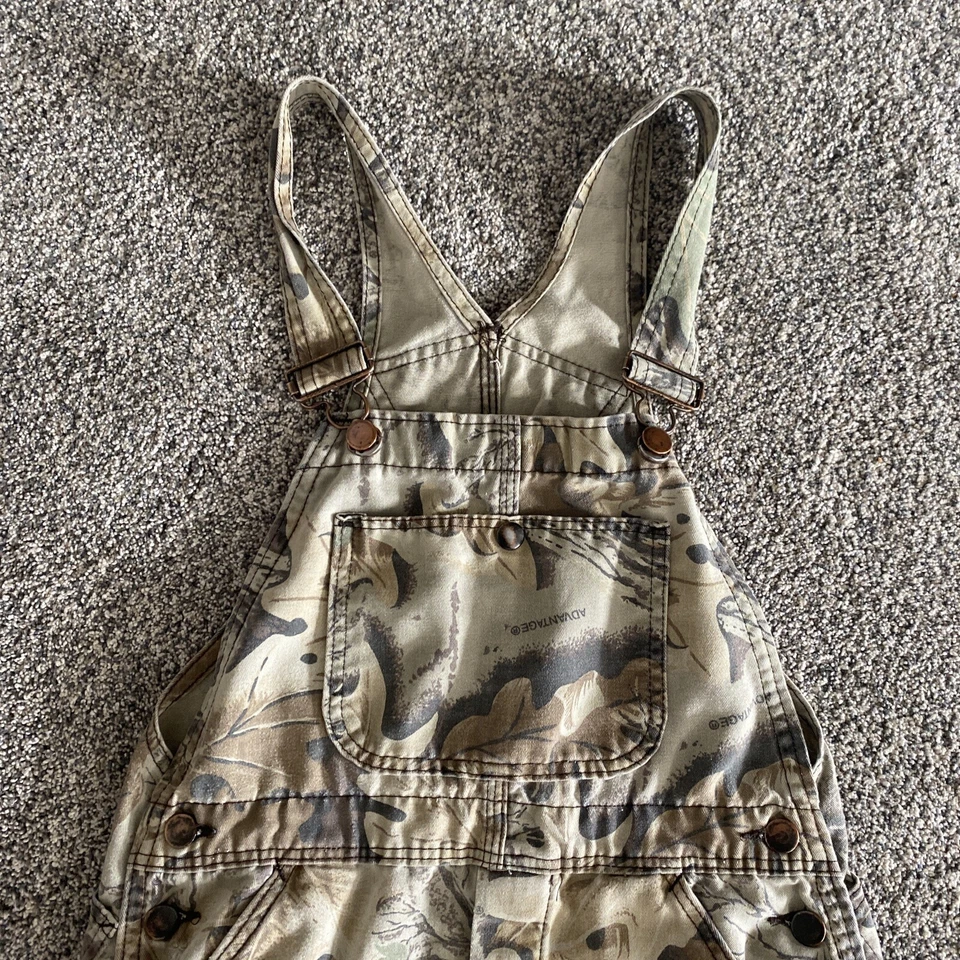 Mono Pelirroja De Colección Hecho en EE. UU. Juvenil Grande Camuflaje Exterior Senderismo Pesca Caza Foto 2 de 4