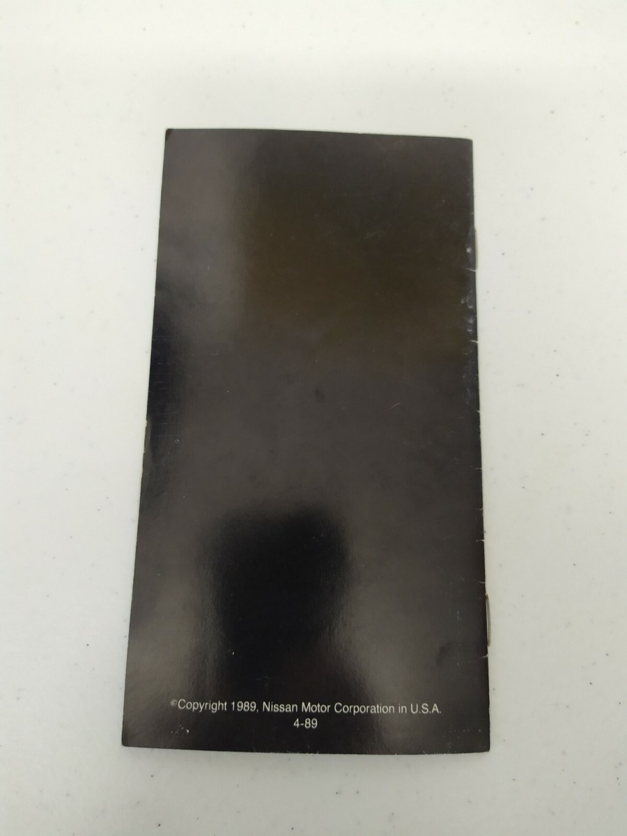 Nissan 300zx Competitive Guide Brochure Rare VHTF | eBay
