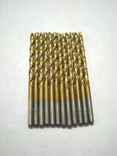 CLE-LINE (C07452) HSS 5/32" x 2" x 3-1/8" Force 5 Jobber Drill New - Lot of 12 