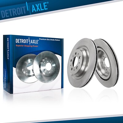 13.19 inch (335mm) Rear Disc Brake Rotors Kit fit for 2017 - 2022 Tesla Model 3