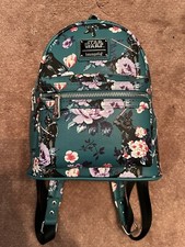 Darth Vader Floral Loungefly Mini Backpack Blue Culture Tees Exclusive Star Wars
