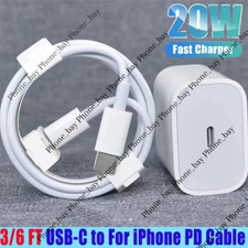 20W USB Type C For iPhone 14/13/12/11 Pro/XR ...