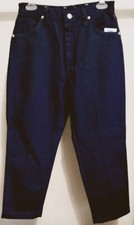 NWT Wrangler Women's Dark Blue Denim Western Taper Leg Jeans Size: 10 x 32