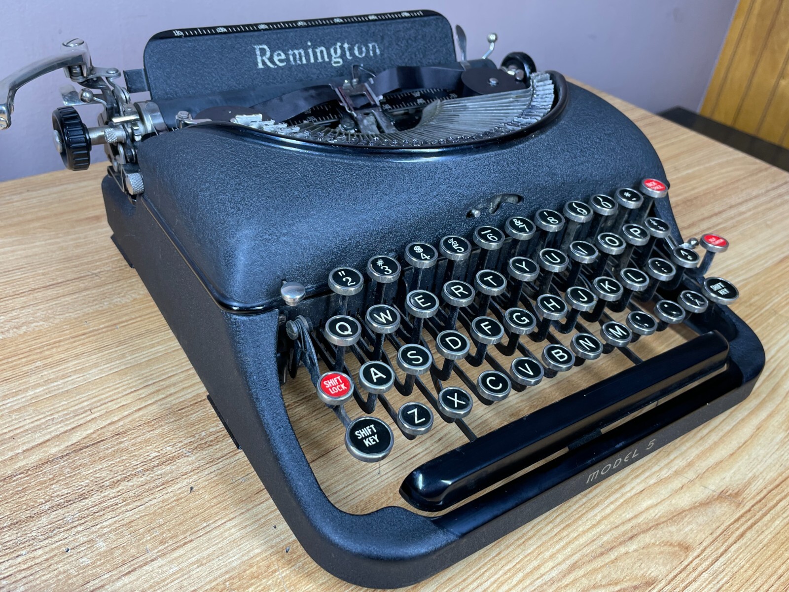 Set of 4 Rear Replacement Feeder Rollers Early Remington Portable Typewriters