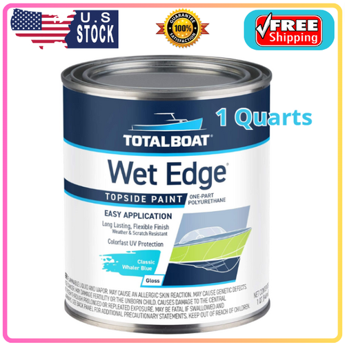 Marine Topside Paint for Boat Pool Slide Fiberglass Wood Classic Whaler