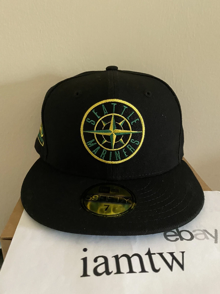 HAT CLUB NEW ERA 59Fifty SEATTLE MARINERS 40TH STONEY STONE