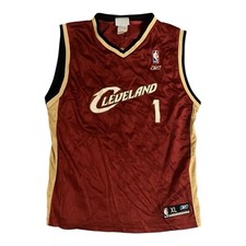 Cleveland Cavaliers Boozer 1 Reebok XL 18-20 NBA maglia bambini basket retrò
