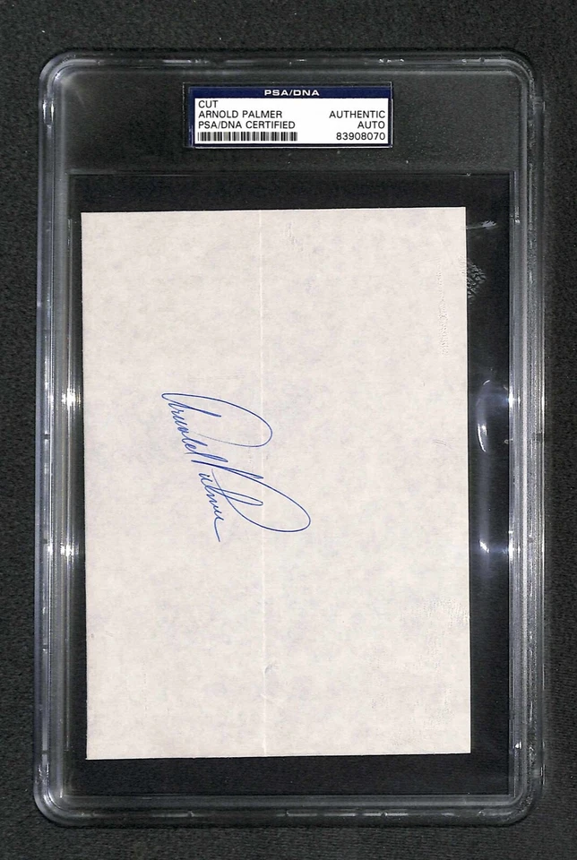 Arnold Palmer "Babe Ruth of Golf" Signed Autographed PSA/DNA Vintage Huge Sig! - Image 2 of 3