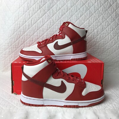 Nike Dunk High LXX Shoes Women s SZ 9.5 Cinnabar/Mars Stone/Sail DX0346-600