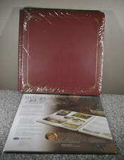 Creative Memories 12x12 Burgundy Album And Page Protectors NIP