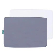 Pack N Play Fitted Sheet Portable Playard/Mini Crib Mattress Sheets 2 Pack 39x27