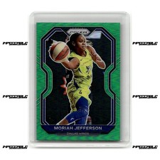 2021 Panini Prizm WNBA - Moriah Jefferson #9 Green Prizm SP