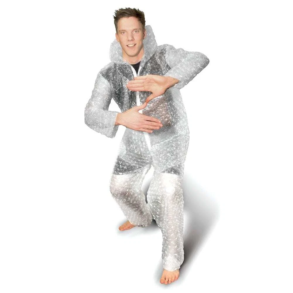 Bubble Wrap Full Body Suit Zoltan Costume from Dude Where's My Car?