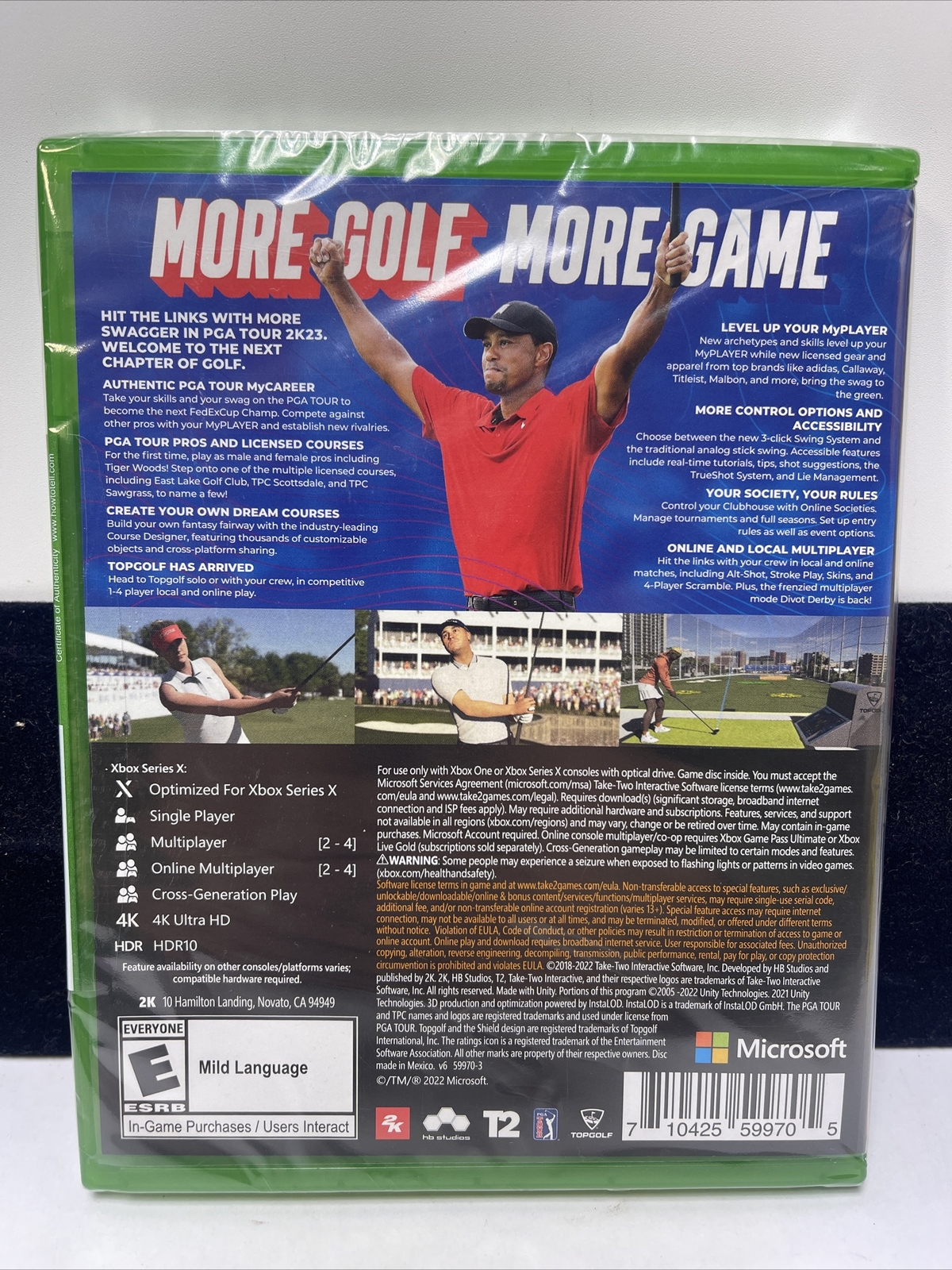 New PGA Tour 2K23 (Microsoft Xbox One & Xbox Series X, 2022)