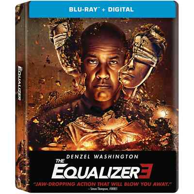 The Equalizer 3 (Blu-ray + Digital) Steelbook New